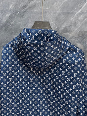 LV COBALT BLUE MONOGRAM JACKET 239553