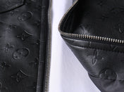 LV SHIRT JACKET IN BLACK MONOGRAM EMBOSSED CALFSKIN 238993