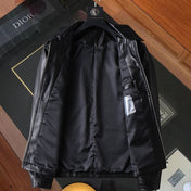 LV BLACK LAMBSKIN SHIRT JACKET 238998