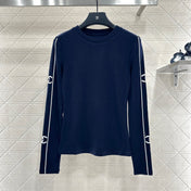 CHANEL 25S LONG-SLEEVE CREW NECK T-SHIRT 405
