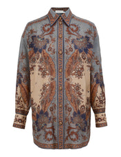 LONG-SLEEVE PRINTED SHIRT