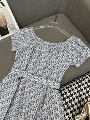 DIOR DRESS WITH BELT 269130
