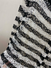 DIOR 25S MARINIERE RUFFLED SWEATER STYLE 174
