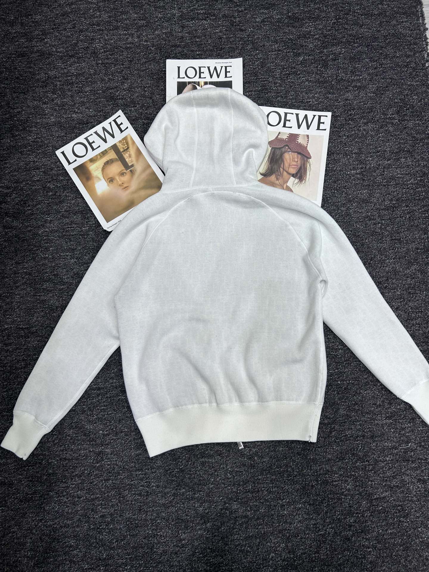DIOR 25S HOODED KNIT JACKET STYLE 370