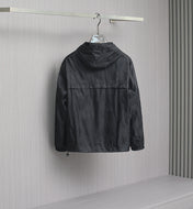 LV BLACK DAMIER WINDBREAKER JACKET 239097