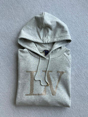 LOUIS VUITTON HOODED SWEATSHIRT WITH RHINESTONES 275688