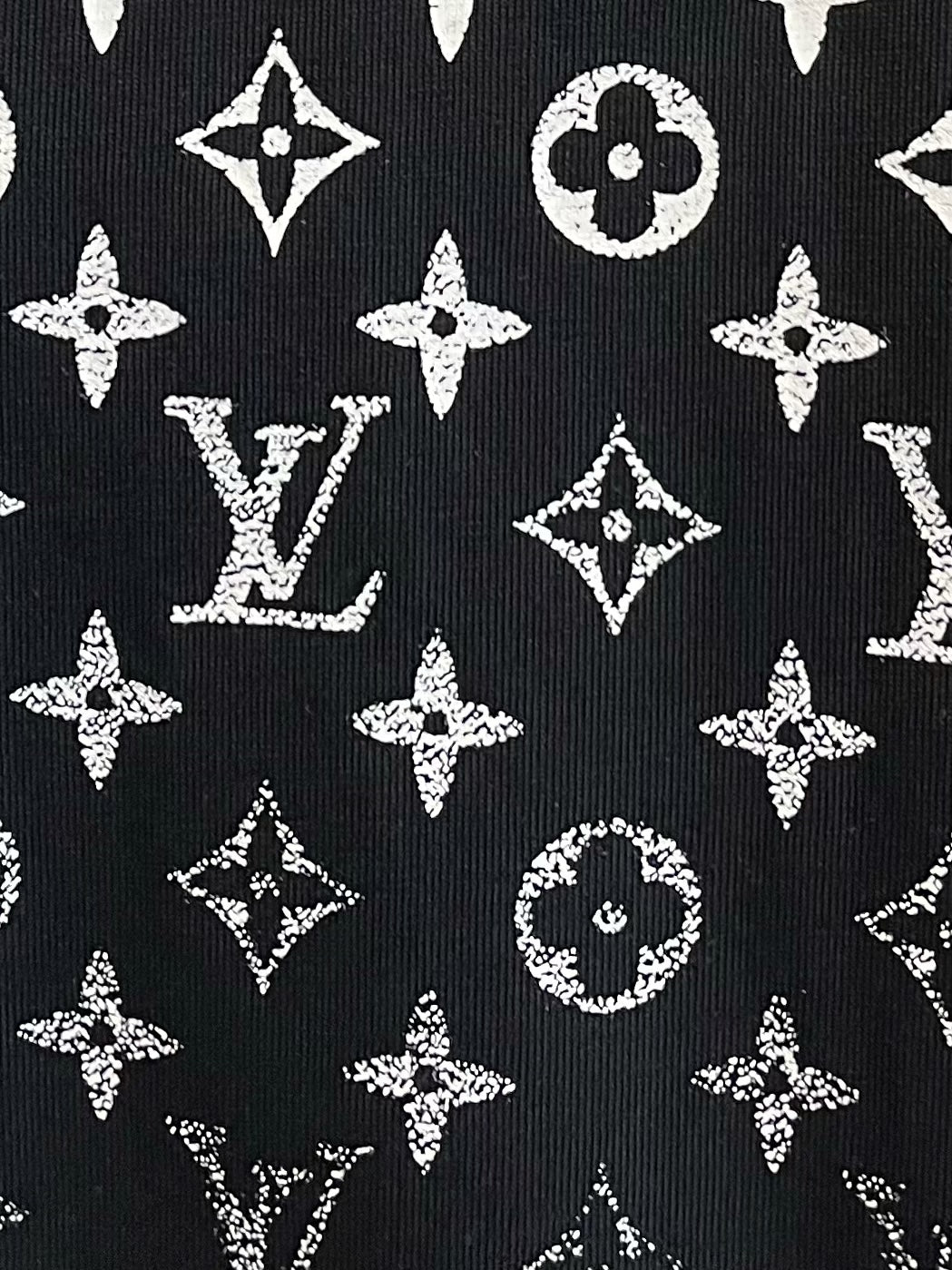 LV T-SHIRT IN BLACK MONOGRAM COTTON 238858