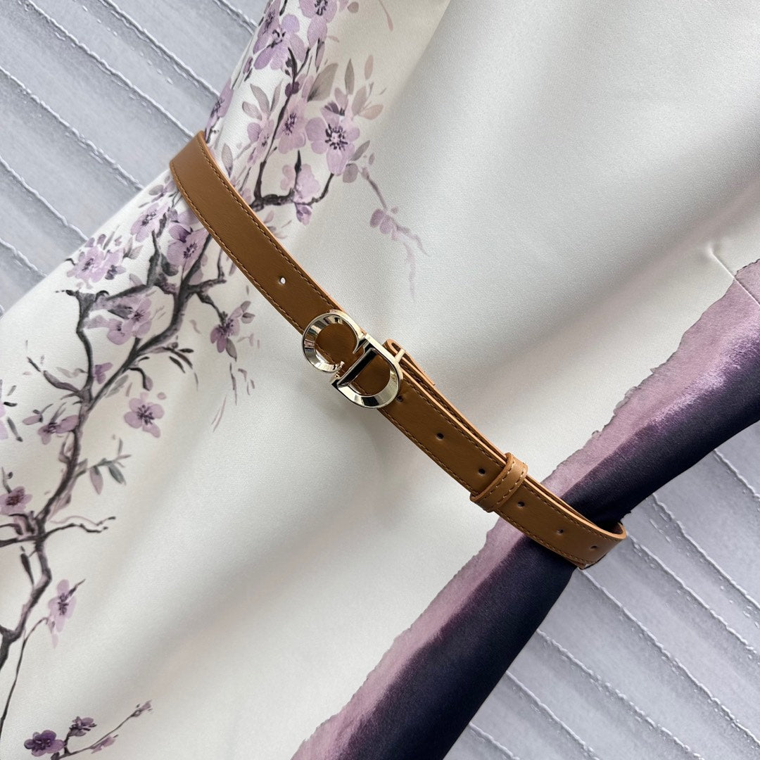 DIOR PRINTED DRESS WITH BELT 256706