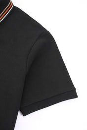 Burberry 25 Polo T- Shirt Black Cotton 232686
