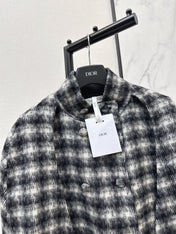 DIOR 25S PLAID COAT 543