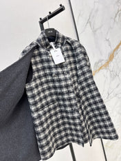 DIOR 25S PLAID COAT 543