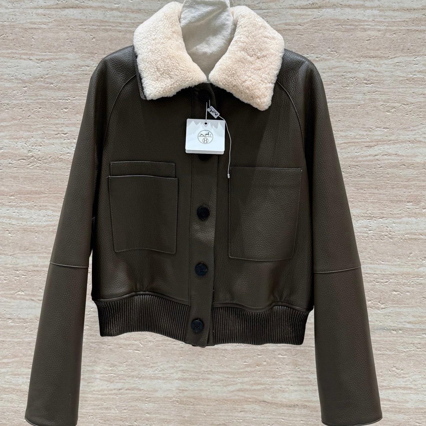 HERMES 25S SHORT JACKET 368