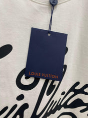 LV T-SHIRT IN WHITE COTTON 239617