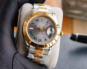 DATEJUST 41MM SMOOTH BEZEL WIMBLEDON DIAL