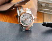 DATEJUST 41MM SMOOTH BEZEL WIMBLEDON DIAL
