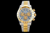 DAYTONA GOLD STEEL CUSTOM MOP DIAL DIAMOND NUMERALS