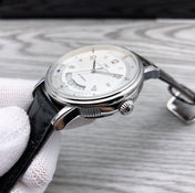 DAVINCI AUTOMATIC STAINLESS STEEL LEATHER