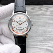DAVINCI AUTOMATIC STAINLESS STEEL LEATHER
