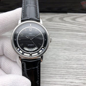 DAVINCI AUTOMATIC STAINLESS STEEL LEATHER
